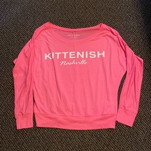 Kittenish Hot Pink Top